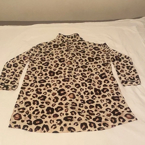 Stars Above Animal Print Pajama Top - Picture 7 of 7